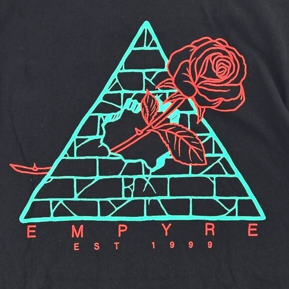 Empyre | Rose & Pyramid T-shirt | Size Medium - Picture 1 of 4